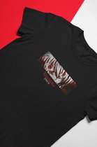 Hunter X Hunter Kuripika T-Shirt - Anime Merchandise - Scarlet eyes - Shounen - Cadeau voor geek gamer - Unisex Maat S Zwart