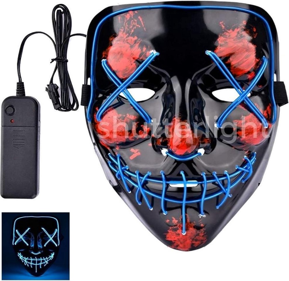 Purge Halloween masker