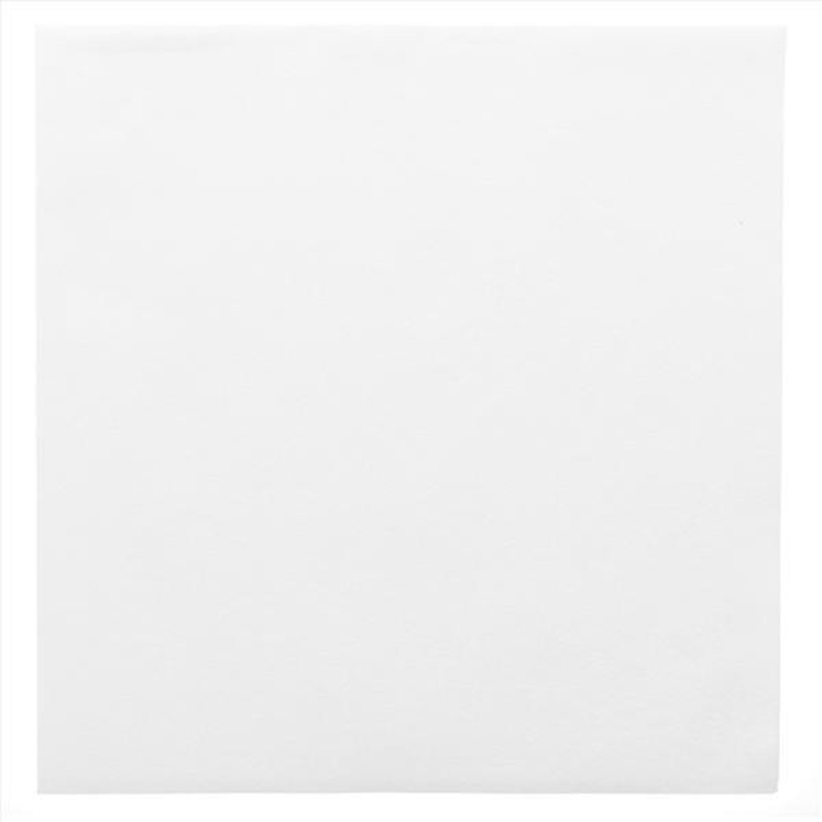 2 x 50 servetten 40x40cm Airlaid Wit, (2 paketten)