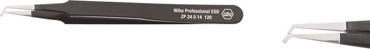 Goedkoopste Wiha ZP 24 0 14 SMD-pincet Professional ESD - 120 mm x Typ 12