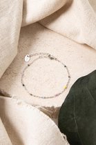 Sissy-Boy - Zilveren armband met multicolor emaille