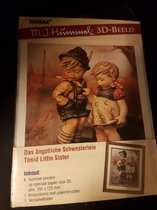 M.J.Hummel 3d beeld, Das angsliche schwesterlein 394,  om zelf te maken