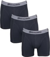 3-Pack Gionettic Modal Heren boxershorts Zwart maat XXL