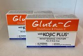 Gluta C Glutathione & Vitamine C Met Kojic Plus + gezicht en lichaam