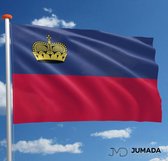 Jumada's Liechtensteinse Vlag - Vlag Liechtenstein - Liechtenstein Flag - Vlaggen - Polyester - 150 x 90 cm