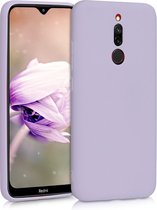 kwmobile telefoonhoesje compatibel met Xiaomi Redmi 8 - Hoesje voor smartphone - Precisie camera uitsnede - In lavendel