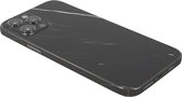 ScreenSafe Skin iPhone 12 Pro Max Black Marble zonder logo