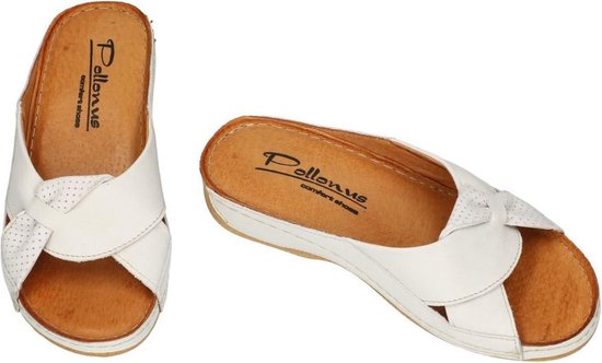 Pollonus Comfort Shoes -Femmes - blanc cassé/écru/perle - chaussons & mules  - pointure 41 | bol.com