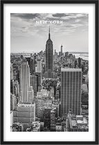 Poster Stad New York A2 - 42 x 59,4 cm (Exclusief Lijst)