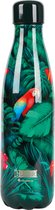 I-drink Thermosfles Tropical Birds 750 Ml Rvs Groen/rood