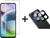 Beschermglas Motorola G 5G screenprotector 1 stuk - Motorola G 5G screen protector camera lens - 1 stuk - Motorola G 5G screenprotector glas