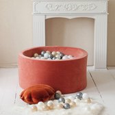 Soft Velvet Ballenbad Rust Moje • Rond 40 x 90 cm • Inclusief 300 Balletjes