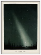 The Zodiacal Light, Étienne Léopold Trouvelot - Foto op Akoestisch paneel - 120 x 160 cm