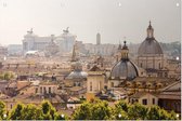 Uitzicht op Monument Victor Emmanuel II in Rome - Foto op Tuinposter - 225 x 150 cm