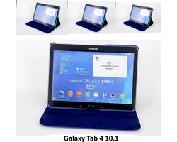 Samsung Galaxy Tab 4 10.1 Smart Tablethoes Blauw voor bescherming van tablet
