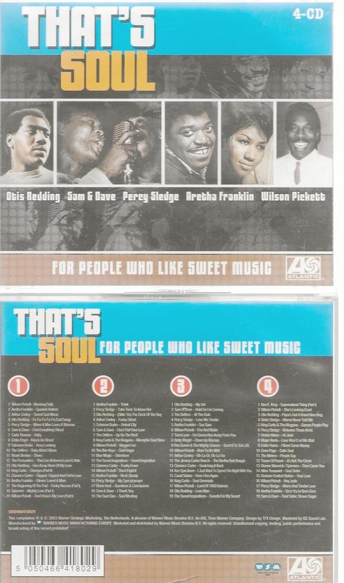 THAT'S SOUL - For People That Like Sweet Music