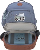 Lässig - Kinderrugzak met borstgordel - Mini backpack in blauw/bruin
