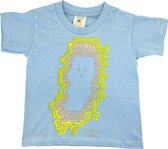 Anha'Lore Designs - Spookje - Kinder t-shirt - Lichtblauw - 1/2j (86/92)