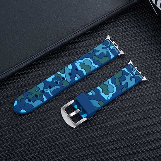 bracelet watchbands-shop.nl - Apple Watch Series 1/2/3/4 (38 & 40mm) - Bleu