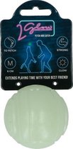 2 Glow - Honden bal - Glow in the dark - Geschikt voor spelen in het donker! - 6 CM