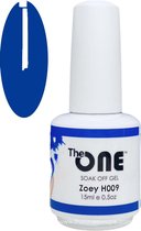 The One Pro - Gellak 15ml - kleur Zoey Blauw H009