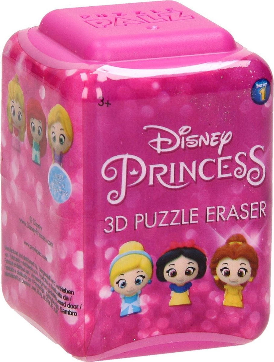 3D Gum Prinsessen - 2 stuks - Duo-pack