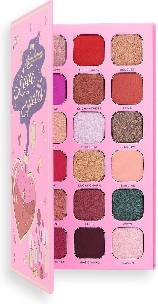 Makeup Revolution Oogschaduw Palette - Love Spells