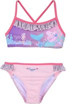 Paars/roze bikini van Peppa Pig maat 104, Mermaid