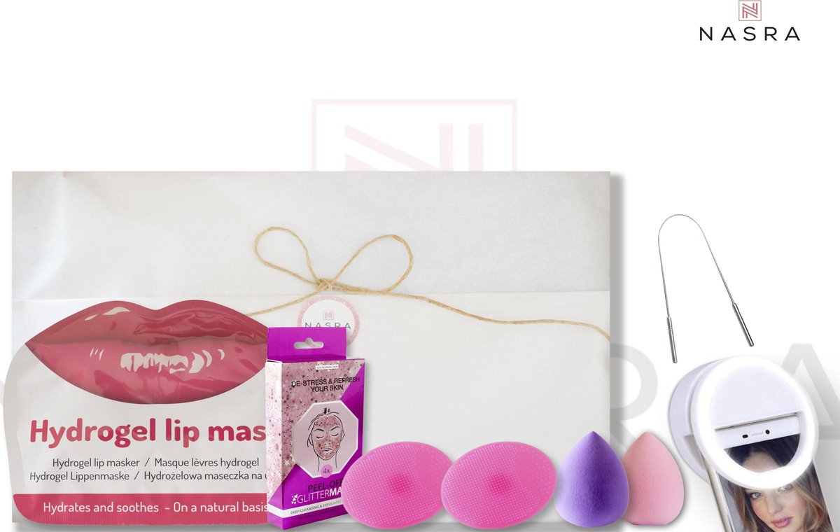 Nasra- Purple Pink Beauty Set- Geschenkset- Luxe Giftset