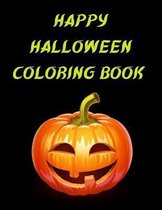 Happy Halloween Coloring Book