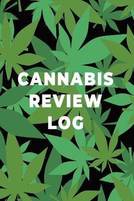 Cannabis Review Log Book - cover