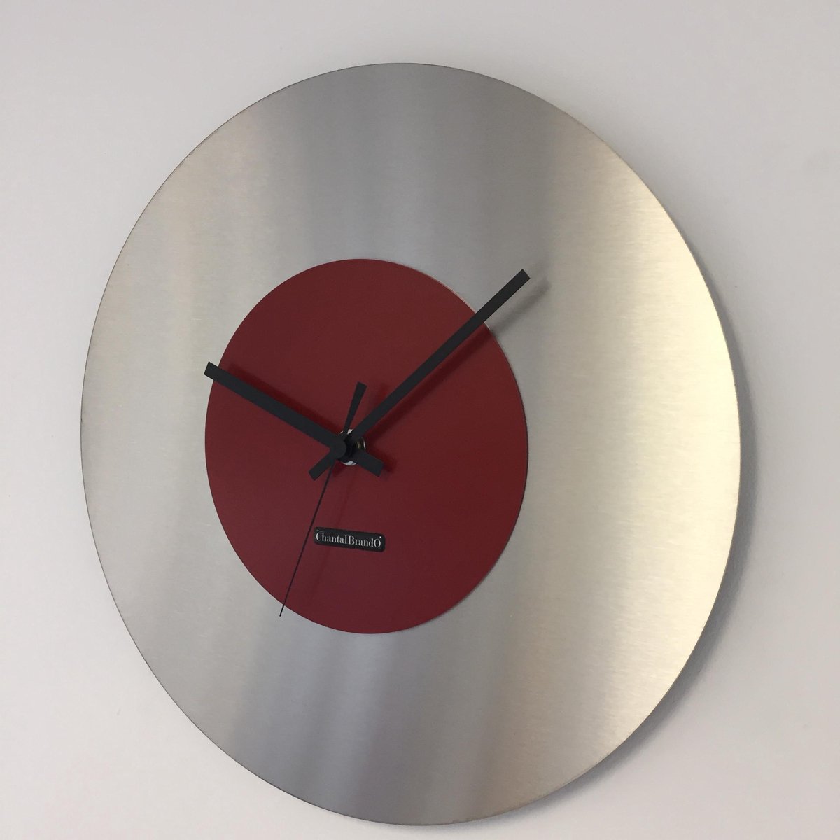 WANDKLOK FIRENZE ROSSO MODERN DESIGN