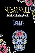 Dennis Sugar Skull, Adult Coloring Book