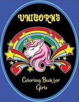 Unicorns coloring book for Girls
