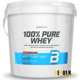 Protein Poeder - 100% Pure Whey 4000g BioTechUSA - Aardbei   + GRATIS Bulk Shaker 700ml