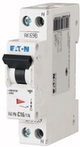 Eaton installatieautomaat 1P+N C16      PLN6-C16/1N-MW