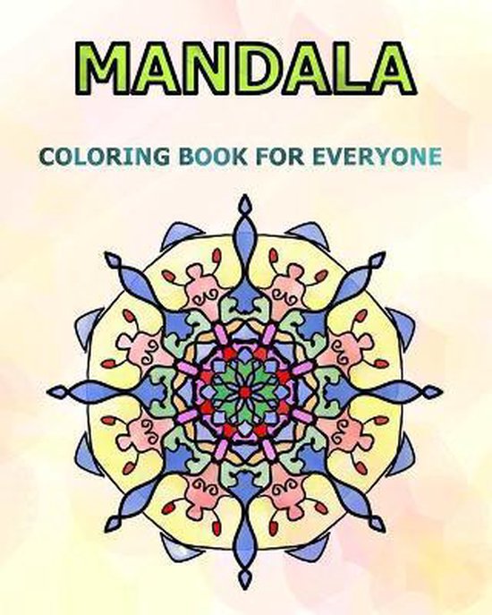 Mandala Coloring book for everyone - cover