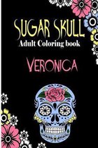 Veronica Sugar Skull, Adult Coloring Book