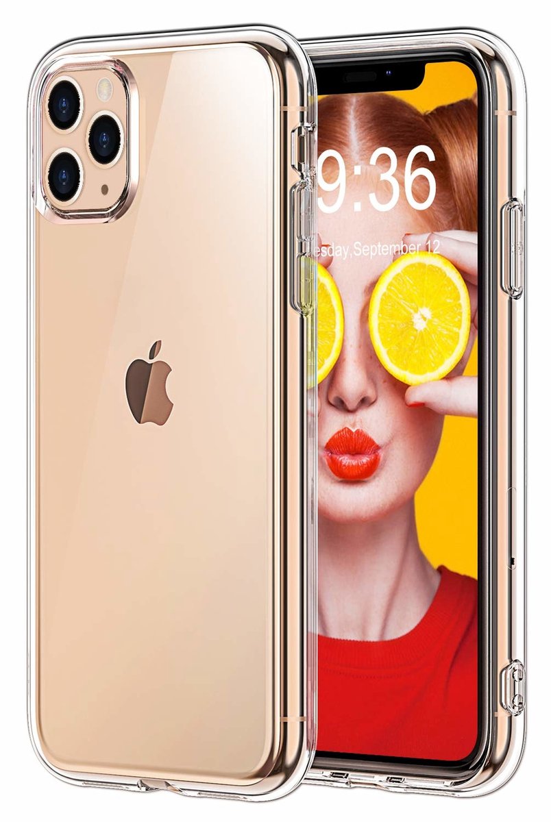 iPhone 11 Pro TPU Back Cover - Transparant - van Bixb