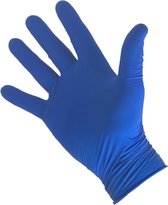 Mantex - Latex wegwerphandschoenen - Blauw - Premium kwaliteit -Maat XL