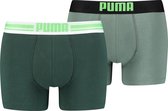 PUMA PLACED LOGO  2P Heren Boxershort - Maat M