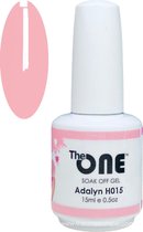 The One Pro - Gellak 15ml - kleur Adalyn Roze H015