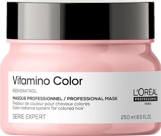 L'Oréal Professionnel Serie Expert Vitamino Color Haarmasker 500ml - Haarmasker beschadigd haar