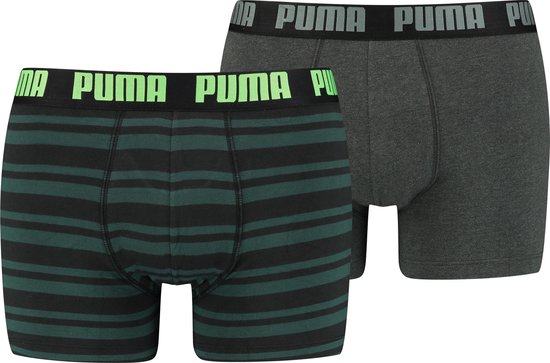 PUMA HERITAGE STRIPE 2P Heren Boxershort - Maat XL | bol.com