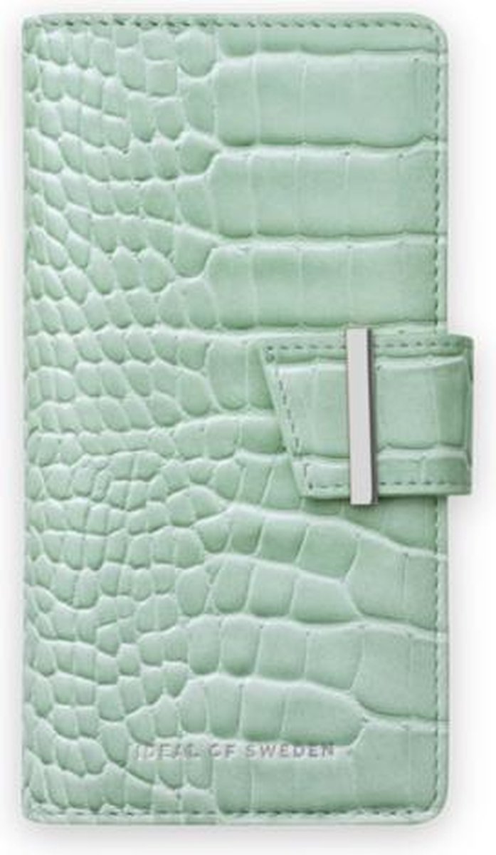 iDeal of Sweden Phone Wallet voor iPhone 12/12 Pro Mint Croco