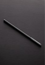 DIP STICK Ribbed  (8x240mm) - Brushed Steel