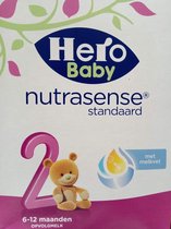 Hero Baby nutrasense standaard met melkvet 6-12 maanden opvolgmelk 180 gram