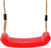 Swing King schommelzitje kunststof 43cm - rood