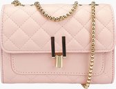 Fashionfanatics® Adro Crossbodytas Roze Ruitjes - Draaisluiting - Dames