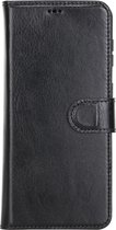 Samsung Galaxy S21 Plus Hoesje Bookcase - Zwart Wallet Case - Leren Hoesje - Etra - S21 Plus Luxe Lederen Bookcase